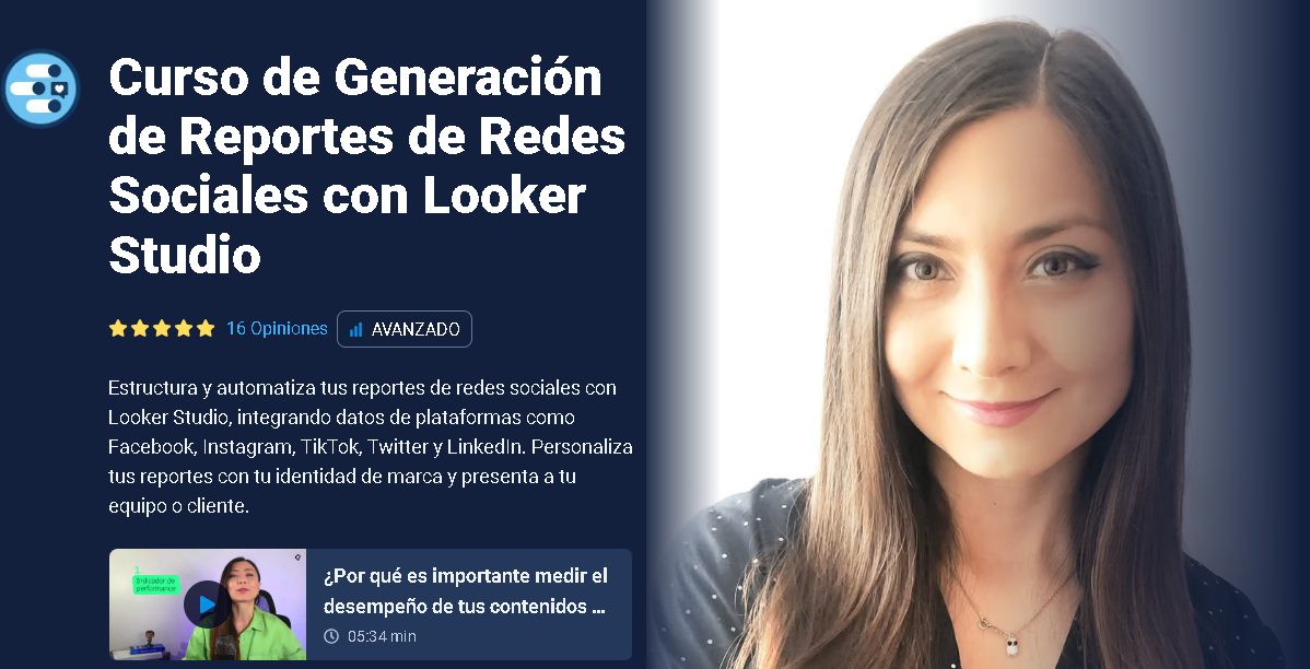 Curso de Generación de Reportes de Redes Sociales